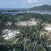 View over Tofol to Lelu island