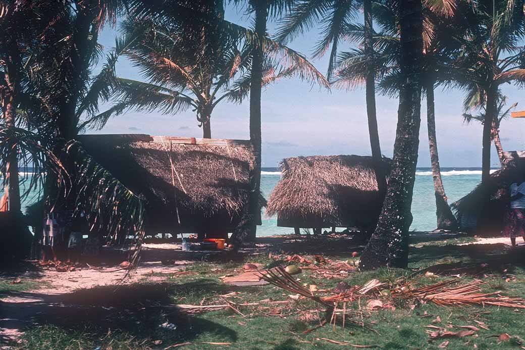 Thatch houses on Pisaras