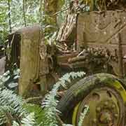 Derelict Japanese truck