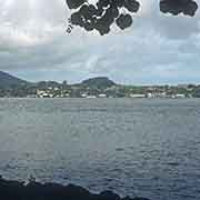 View to Kolonia Harbour