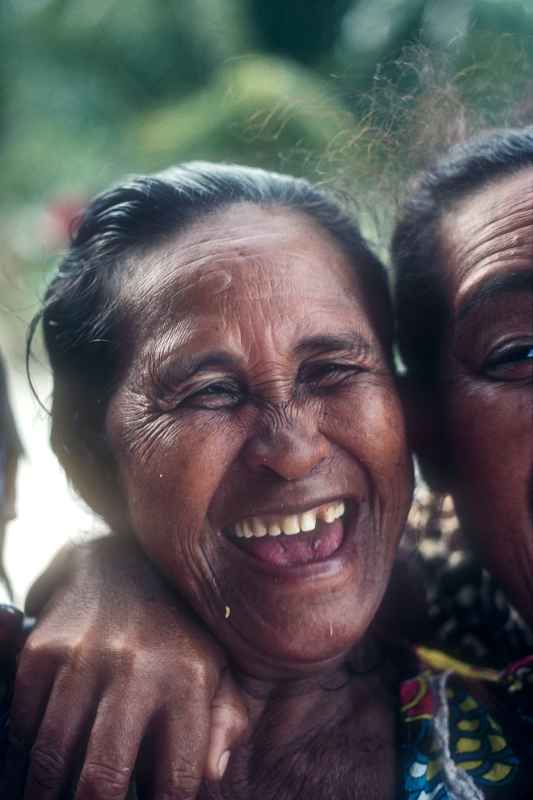 Laughing ladies