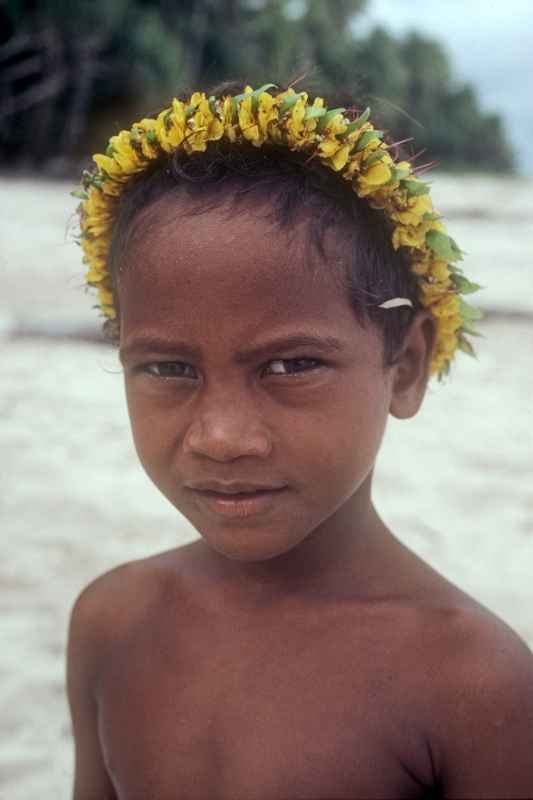 Young boy of Satawal