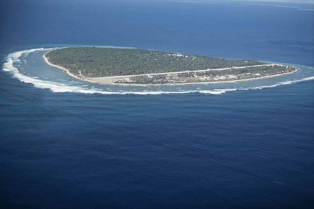 View of Falalop island, Ulithi