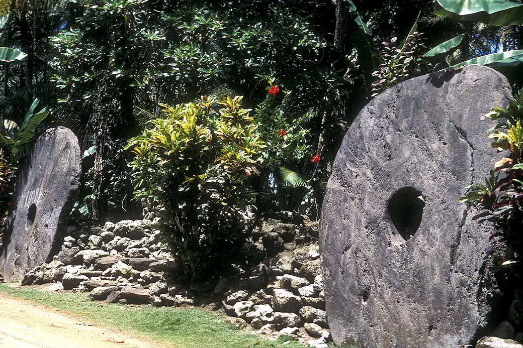 Stone coins in Gagil