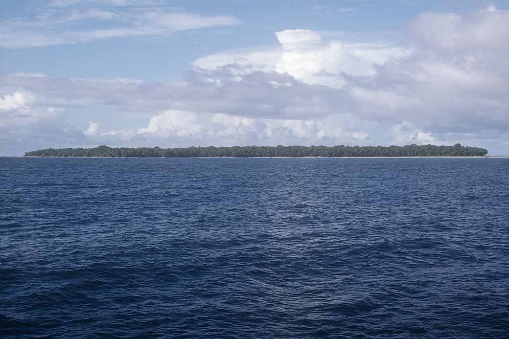 View to Falalop, Woleai atoll