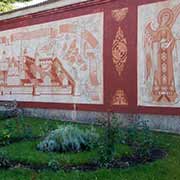 Mural, Chițcani Monastery