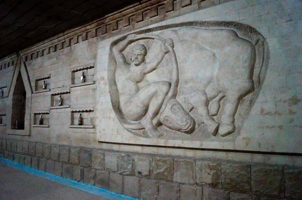 Bas relief, Mileștii Mici