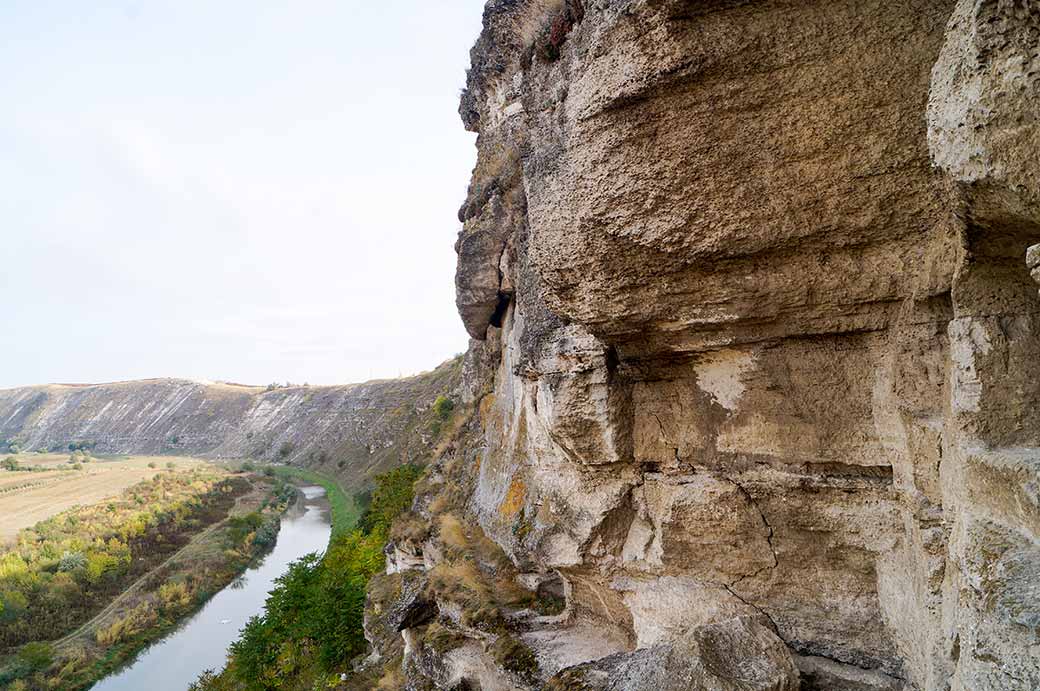 Răut River from Orheiul Vechi