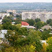 View from the Roma quarter, Soroca