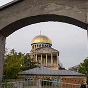 Golden dome on Roma house, Soroca