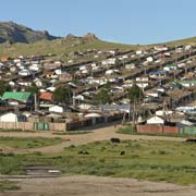 Houses and gers, Tsetserleg