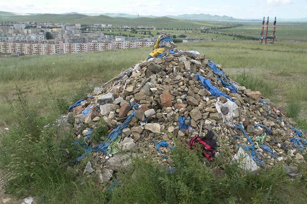 Ovoo in Darkhan