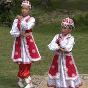 Girl dance performance