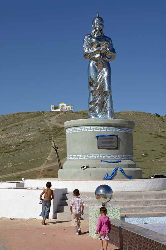 Statue on the hill