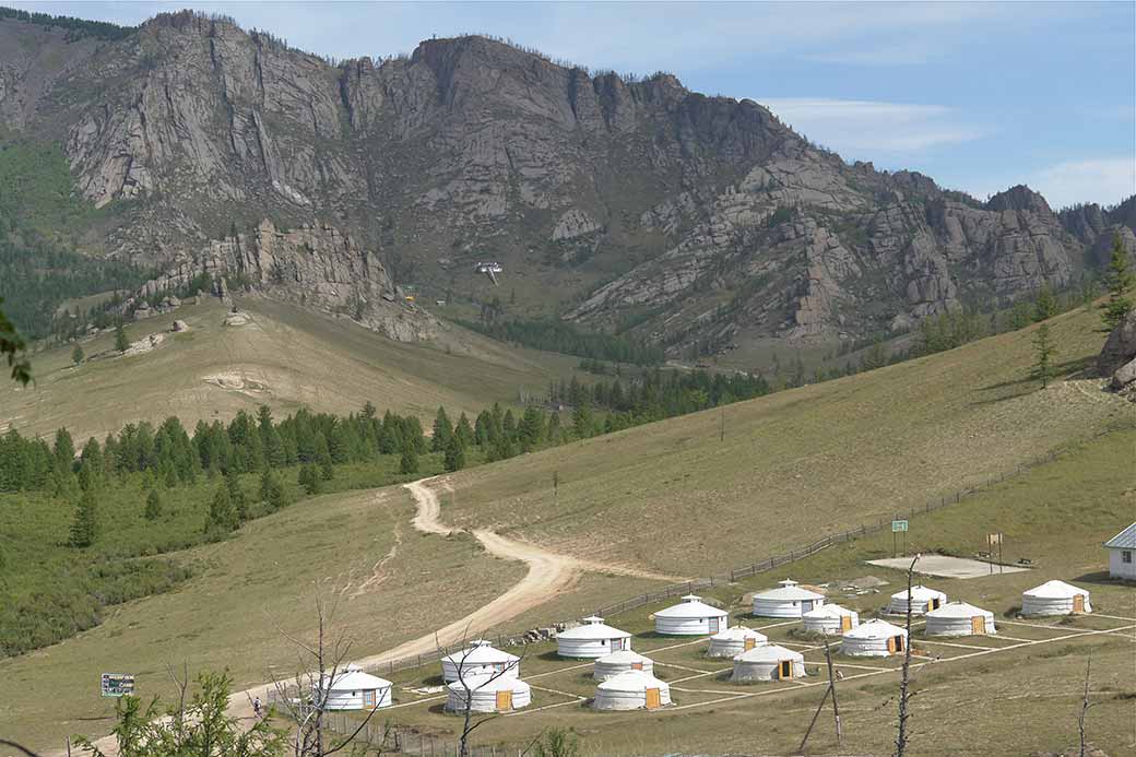 Tourist ger camp