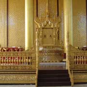 Golden throne