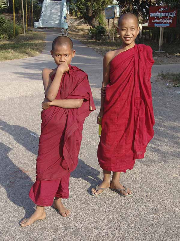 Novice monks