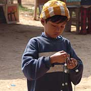 Boy seller