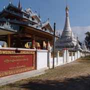 Newly built monastery