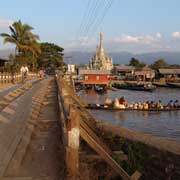 Across the bridge