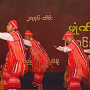 Karen men dancing