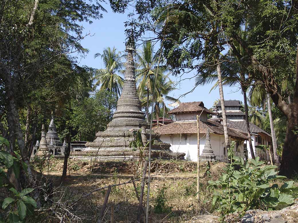 Old Buddhist stupa