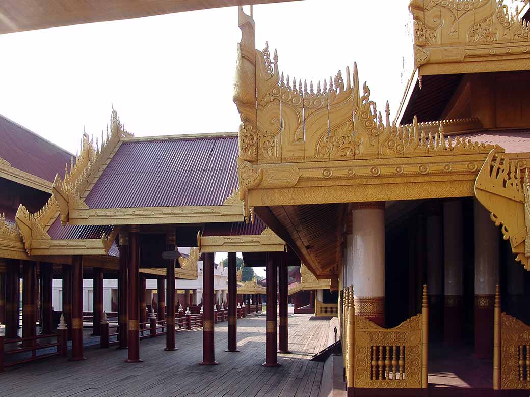 In Mandalay Palace