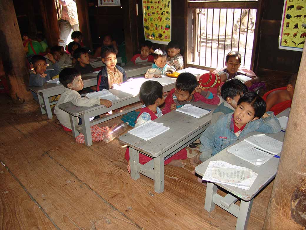 Children in class