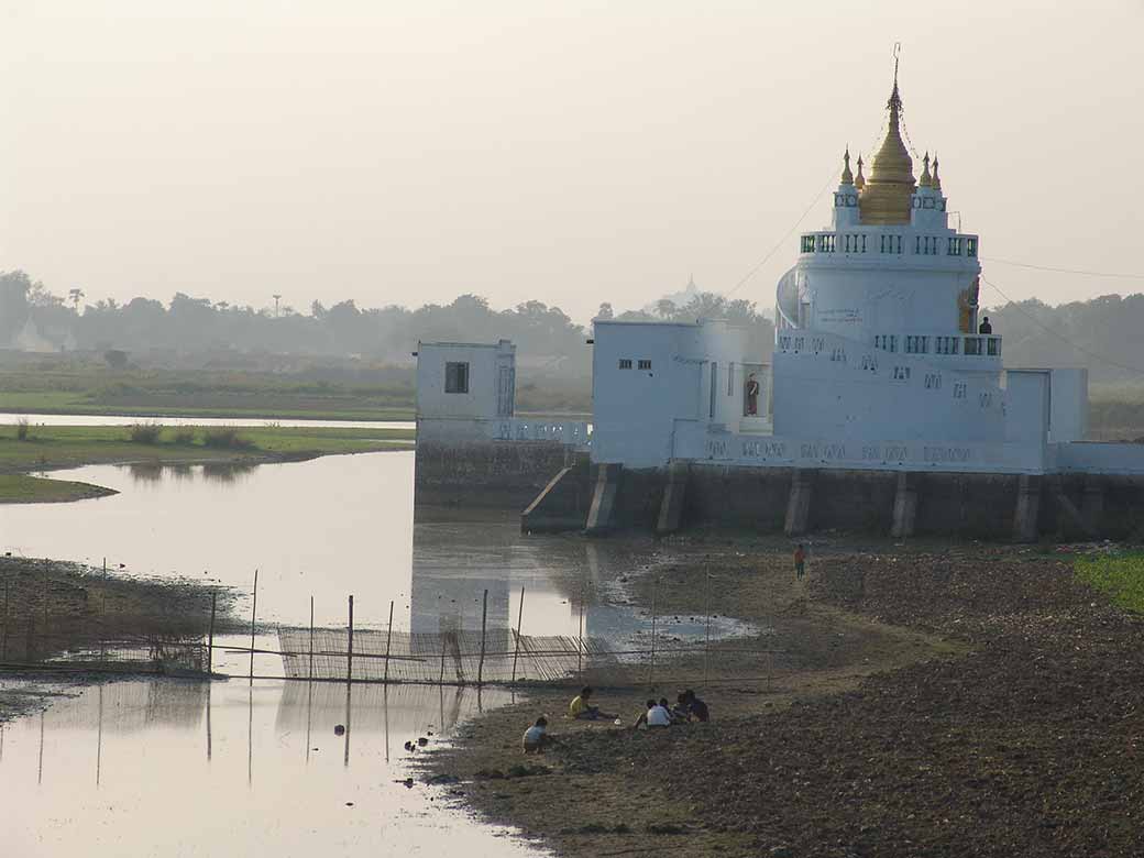 Stupa on a tower