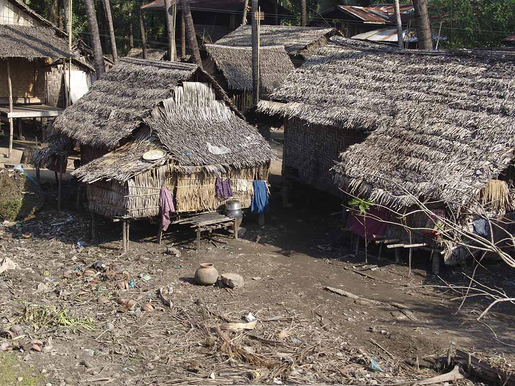 Thatched houses