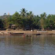 Village with stupa