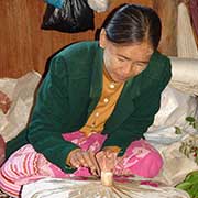 Making paper umbrella