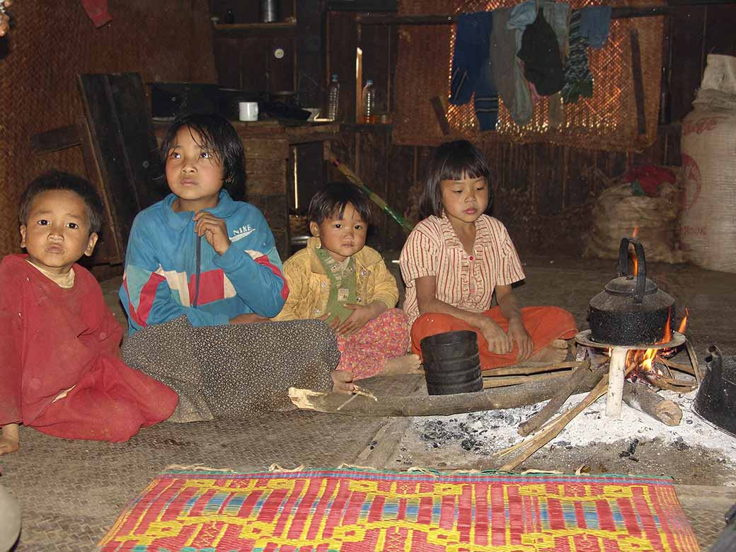 Palaung children