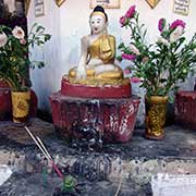 Small Buddha statue