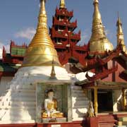 Small stupa with Buddha