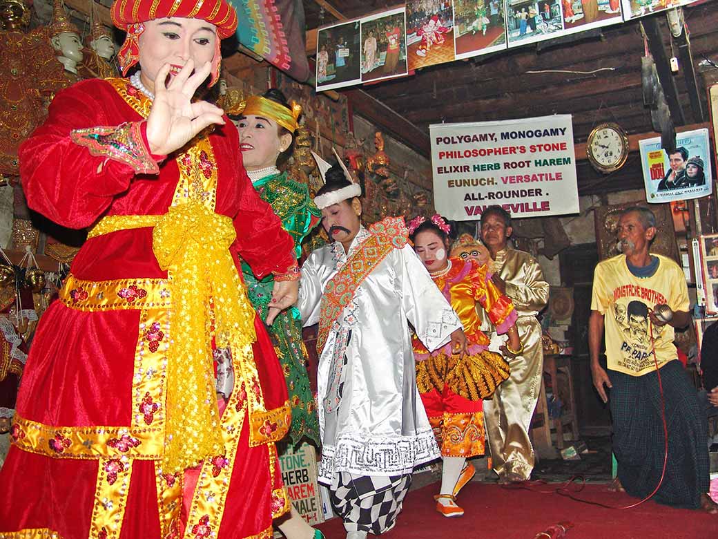 Burmese dancing