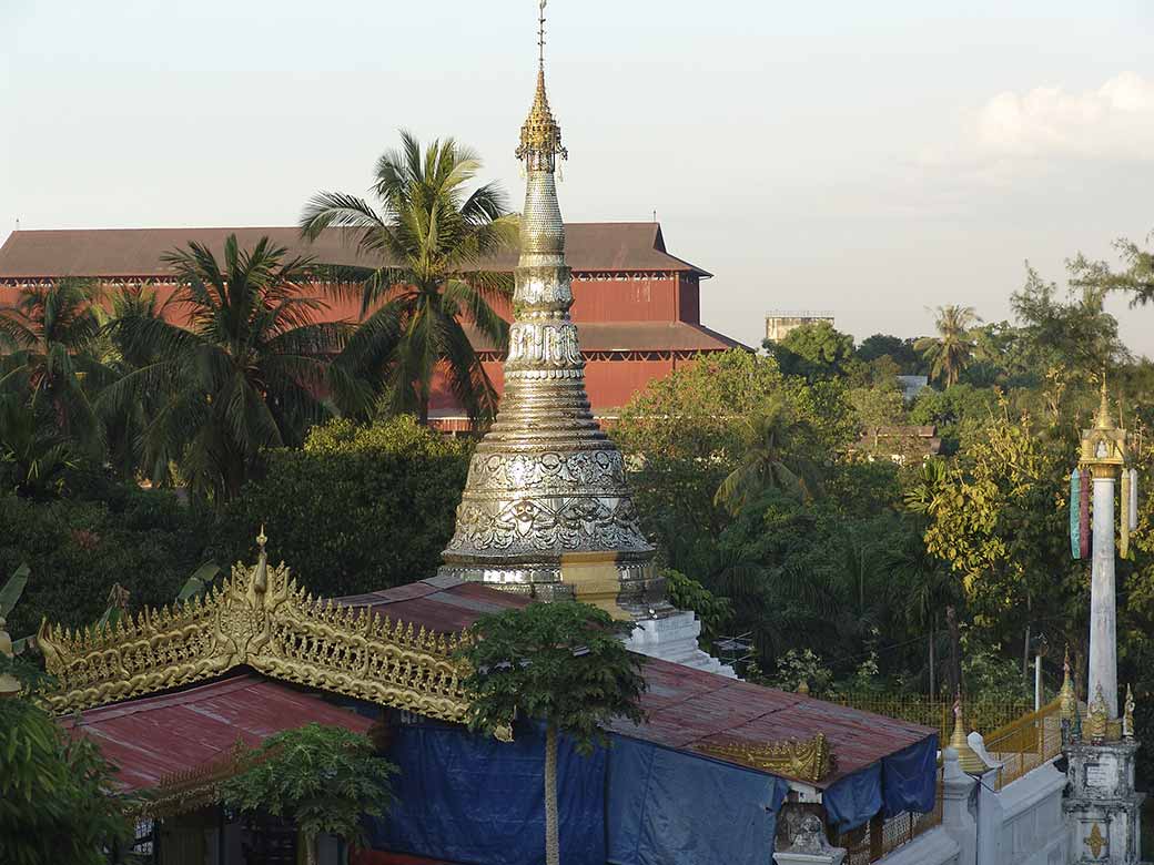 View to the stupa