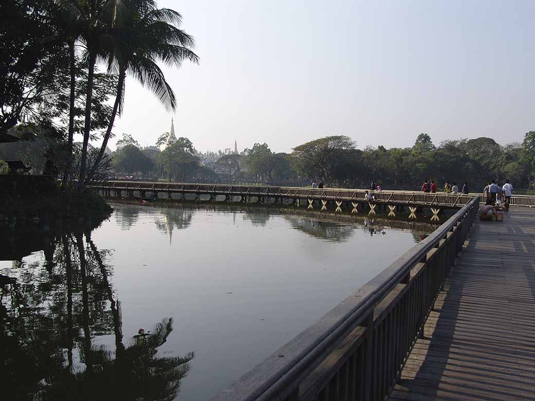 Wooden walkway