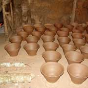 Collection of pots