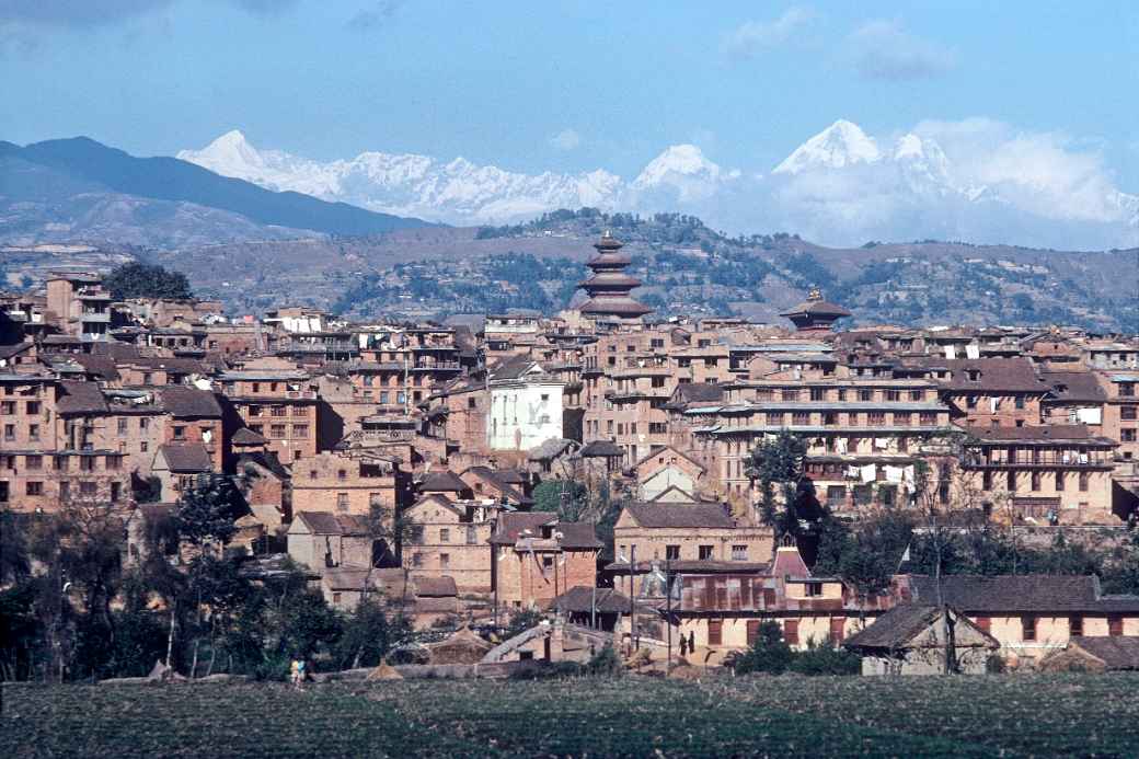 View to Bhaktapur