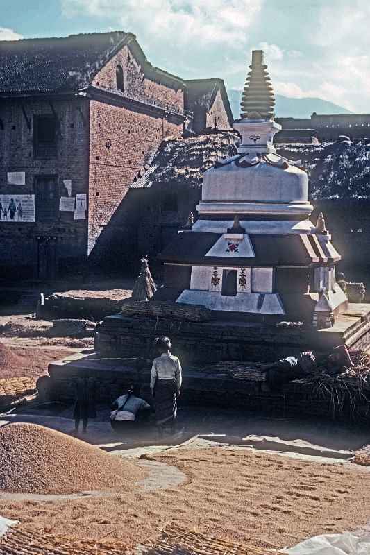 Small Buddhist stupa, Bhaktapur