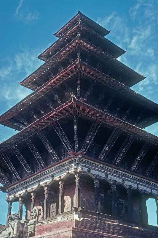 Nyatapola Temple roof