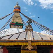 North gate, Boudhanath Stupa