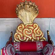 Throne, Tribhuvan Museum