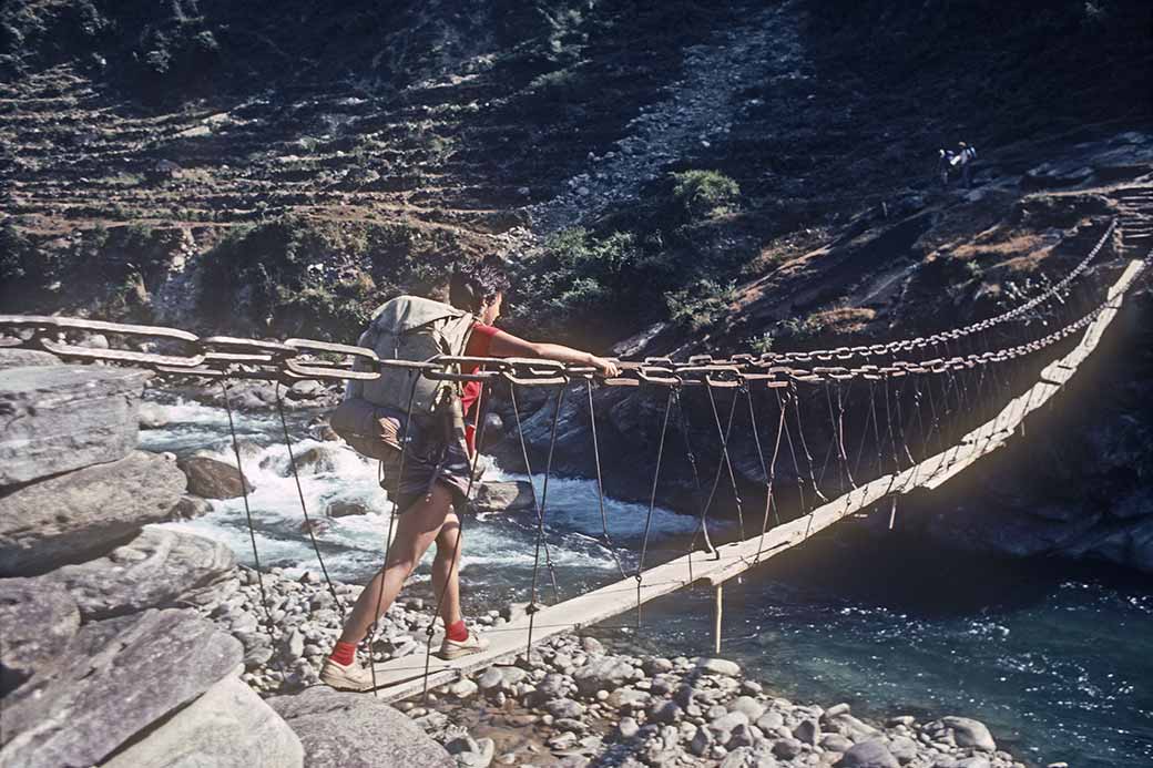 Crossing a river