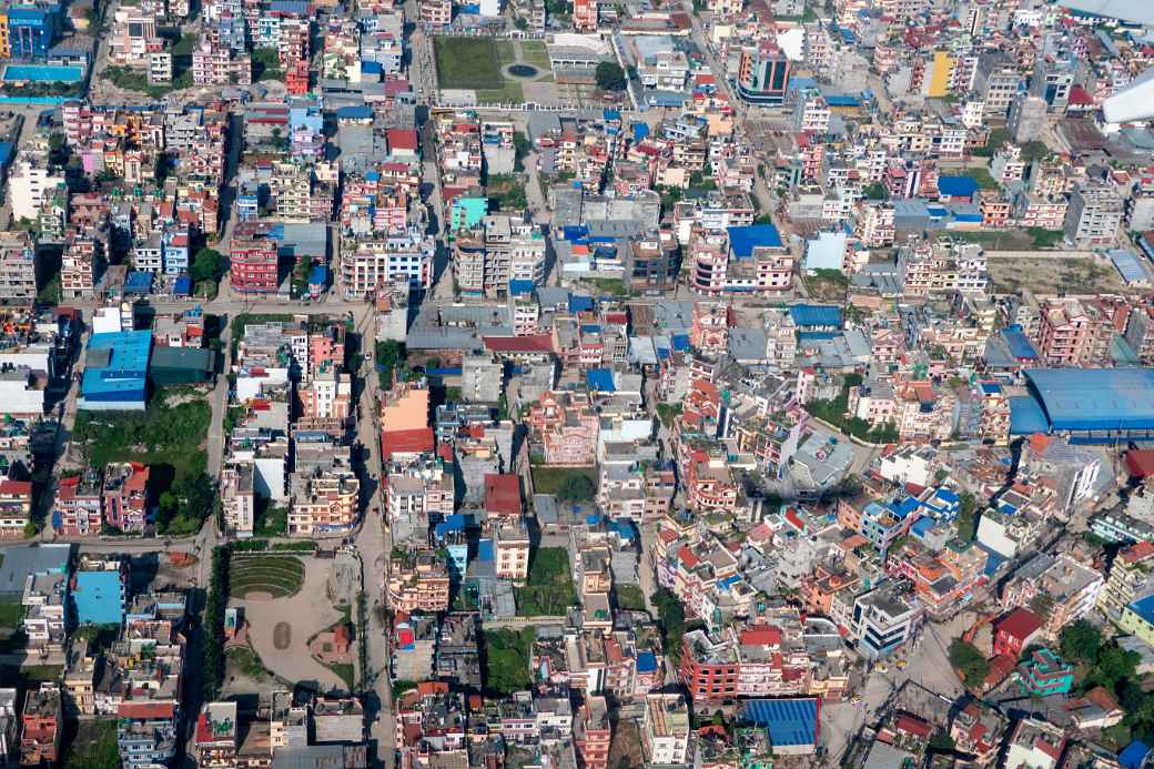 View of Kathmandu