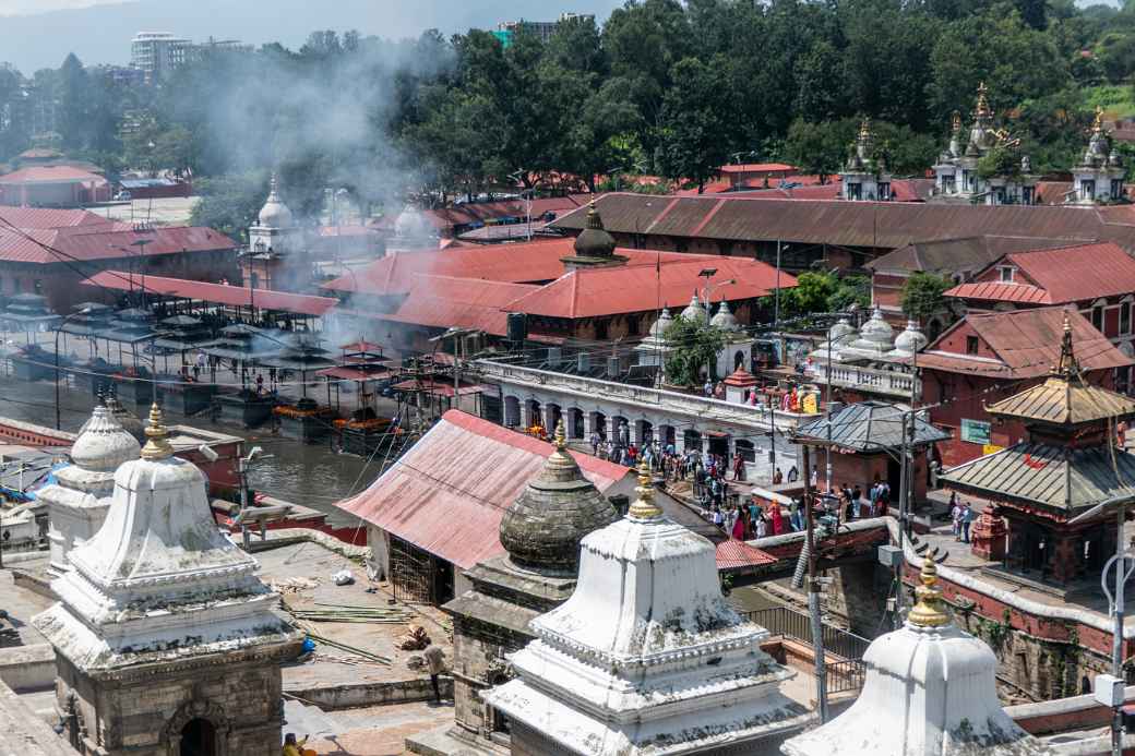 Cremation place, Pashupatinath Temple