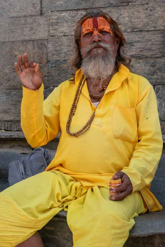 Sadhu, Pashupatinath Temple