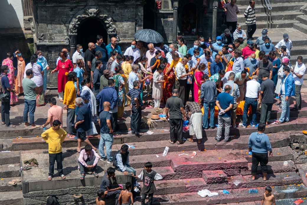 Washing place, Pashupatinath Temple