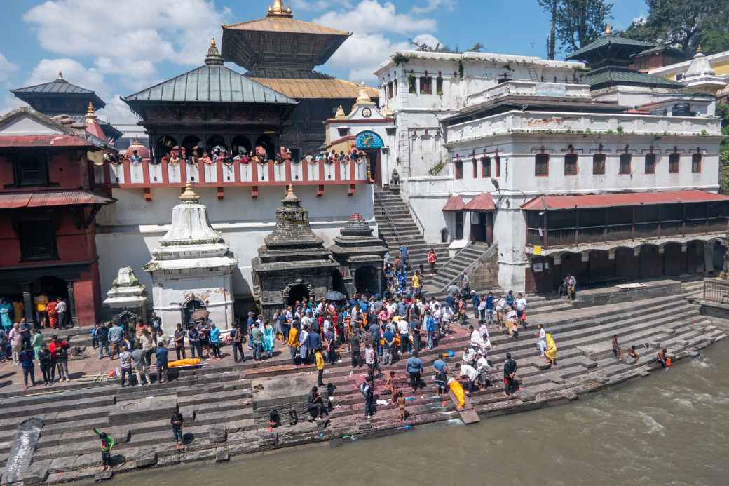 Washing place, Pashupatinath Temple